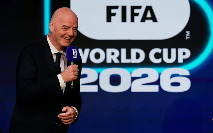 Gianni Infantino durante una presentación de la FIFA. Imagen de archivo.