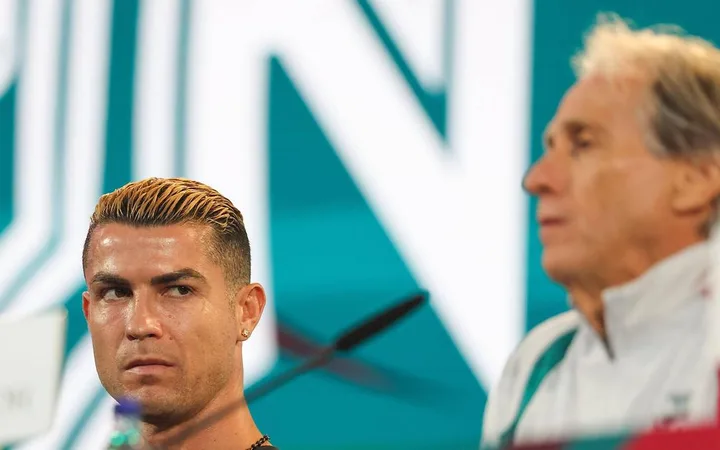 Cristiano Ronaldo durante una comparecencia con Portugal. Imagen de archivo.