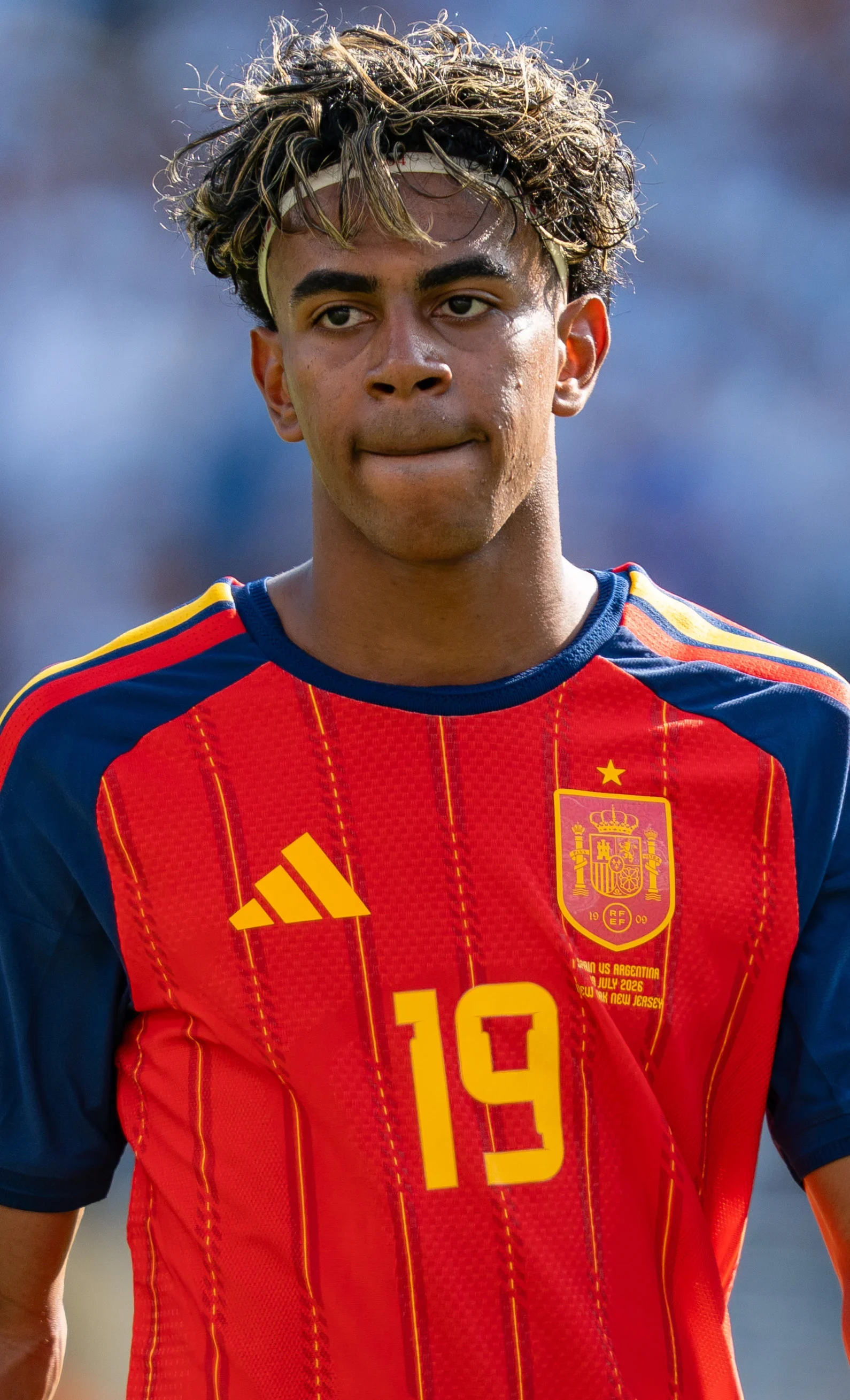 Lamine Yamal con la selección española. Fotografía de archivo.