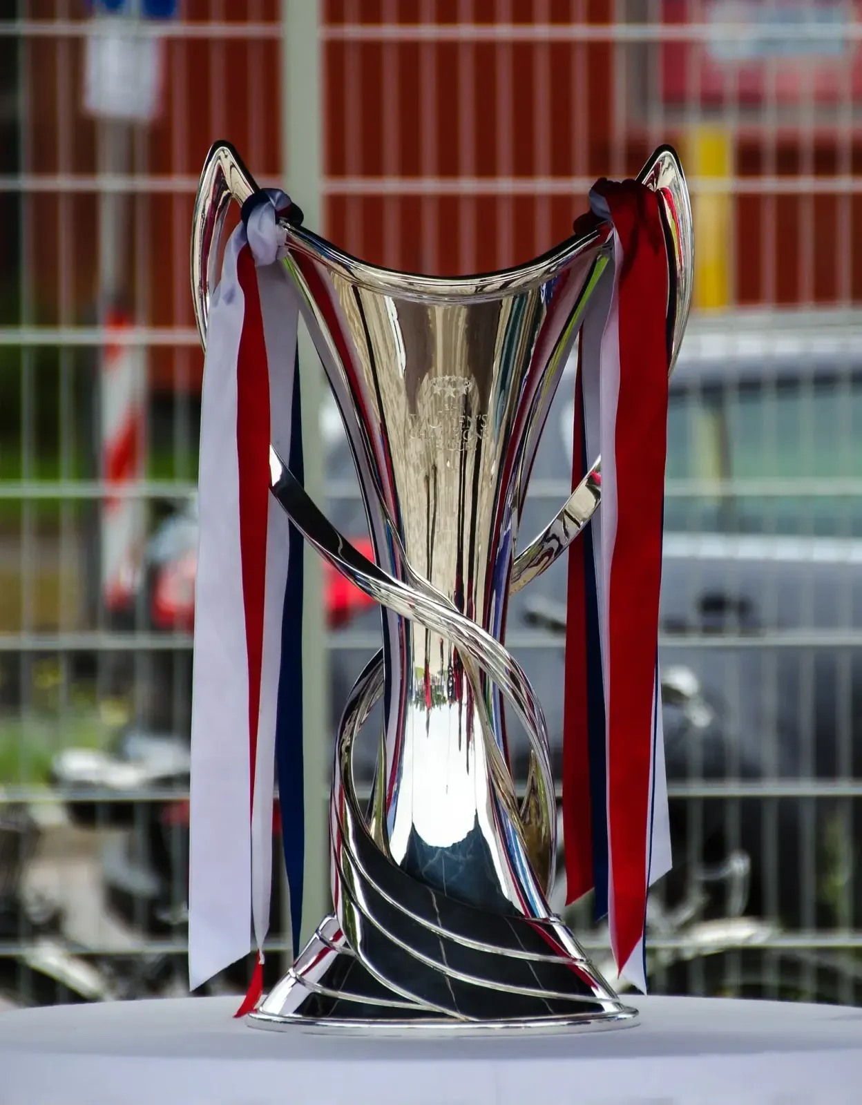 Trofeo de la Champions League femenil. Fotografía de archivo.