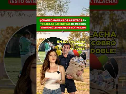 Miniatura de La Gambeta: ¿Cuánto ganan los árbitros en todas las categorías de México? ¡Esto ganó César Ramos en la talacha!
