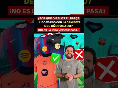 Miniatura de La Gambeta: ¿Por qué diablos el Barça jugó vs PSG con la camiseta del año pasado? ¡No es la 1era vez que pasa!