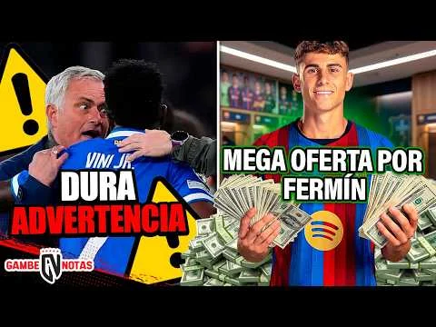 Miniatura de La Gambeta: Dura advertencia de Mourinho a Vini | Mega oferta por Fermín López | La verdad de Mbappé al Arsenal