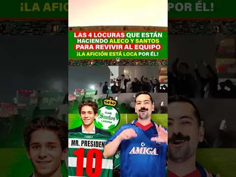 Miniatura de La Gambeta: Las 4 LOCURAS que están haciendo Aleco y Santos para REVIVIR al equipo ¡La afición está loca por él!