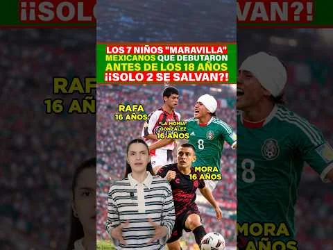 Miniatura de La Gambeta: Los 7 niños "maravilla" mexicanos que debutaron antes de los 18 años ¡¿Solo 2 se salvan?!