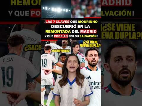 Miniatura de La Gambeta: ¡Las 7 claves que Mourinho descubrió en la remontada del Madrid y que podrían ser su salvación!