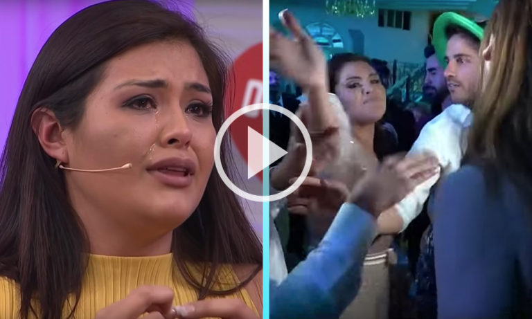 Video: Humillan y expulsan a Yessica tras pelea en la boda de Bruno y Magaly