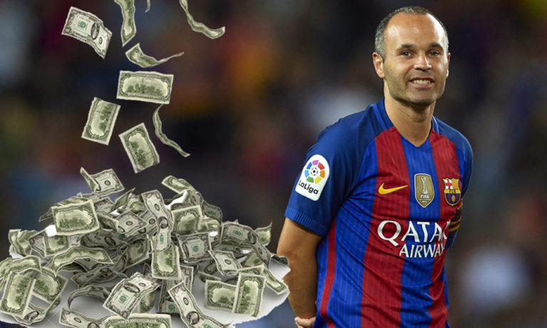 La impactante cantidad que este club le ofrece a Iniesta para salir de Barcelona.