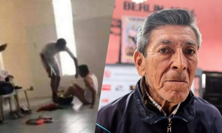 Broma a utilero de 82 años indigna a todo Perú.