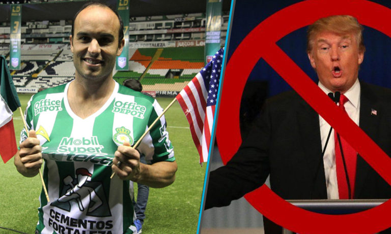 Landon Donovan le da con todo a Trump y defiende a los mexicanos.