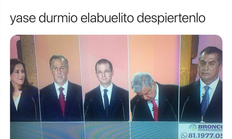 Los mejores memes del Debate Presidencial 2018