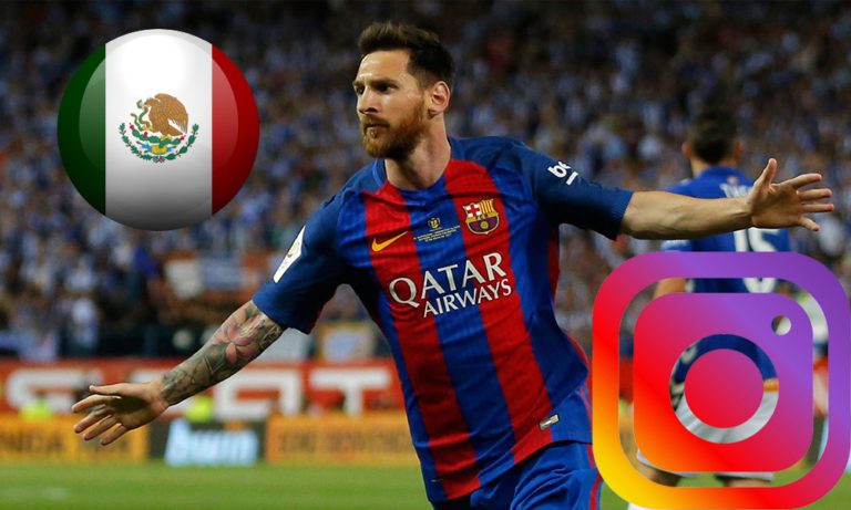 El único futbolista mexicano que Lionel Messi sigue en Instagram