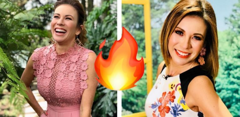 Ingrid Coronado enseña de más al levantarse el vestido y rompe el Internet