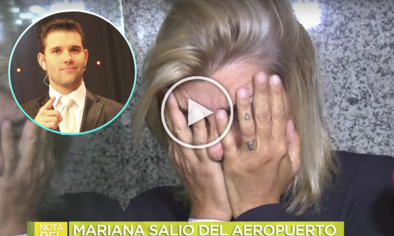 Video: Así fue la llegada de la hermana de Fabio Melanitto a México