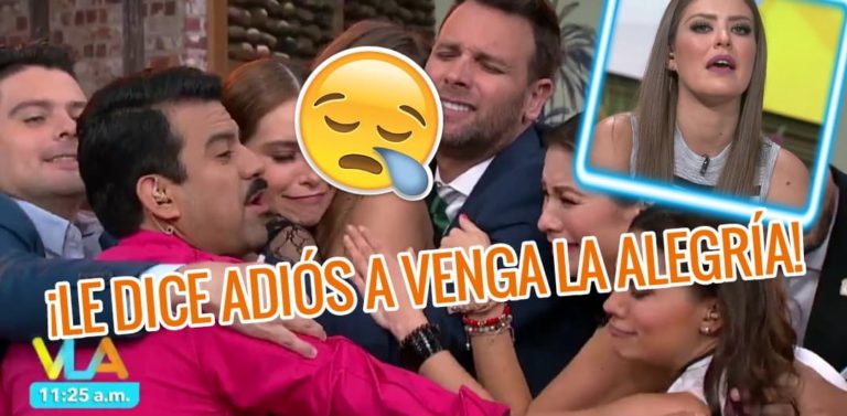 Video: ¡ADIÓS! Vanessa se despide de Venga la Alegría