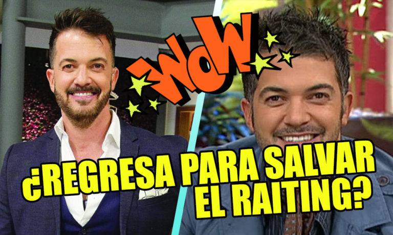 ¿Fer del Solar regresa a esta televisora para salvar el raiting?