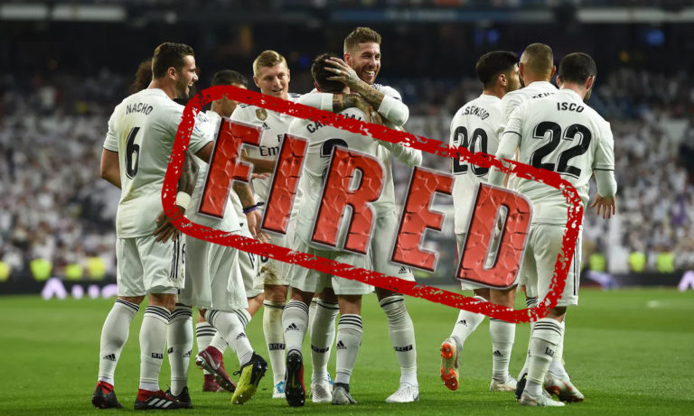 La limpia de jugadores que prepara Florentino Pérez en el Real Madrid.