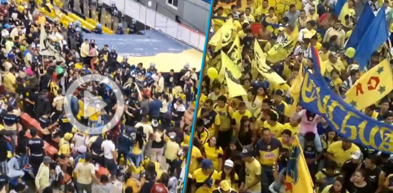 Vídeo: Barra del América protagoniza pelea tras empatar con Toluca