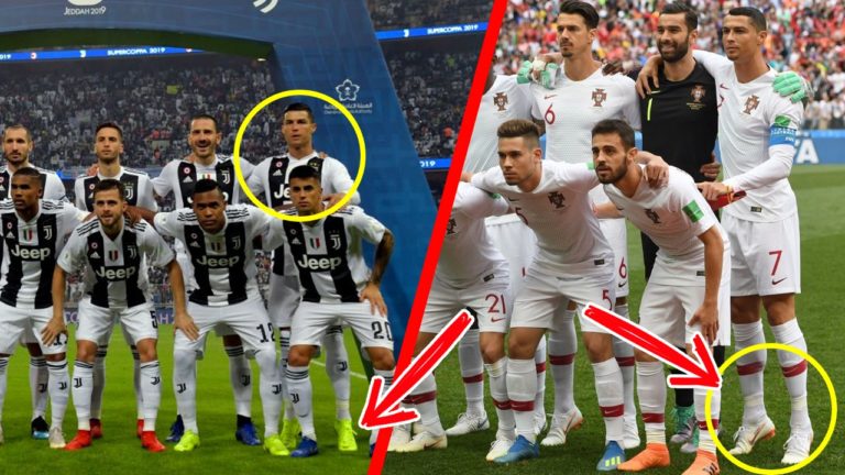 La sorprendente razón por la que CR7 siempre posa de esta forma en las fotos de equipo