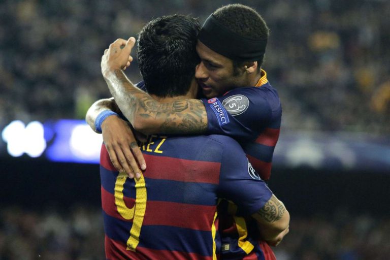 Luis Suárez le manda mensajito a Neymar