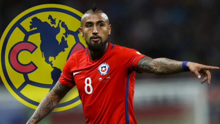 Arturo Vidal da el primer paso para poder ser futbolista del Club América