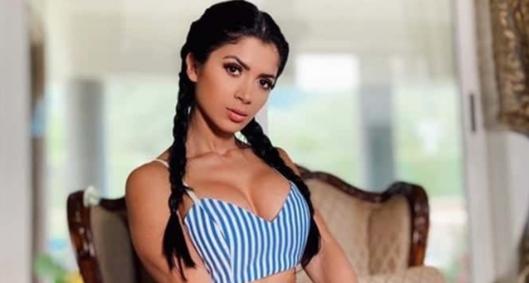 Así se veía Kimberly Flores antes de sus arreglitos estéticos