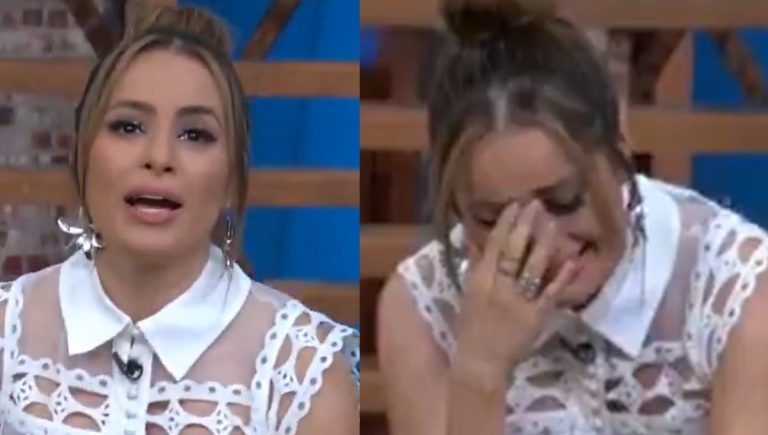 VIDEO: La razón por la que Cynthia Rodríguez explotó en llanto en plena transmisión de  VLA