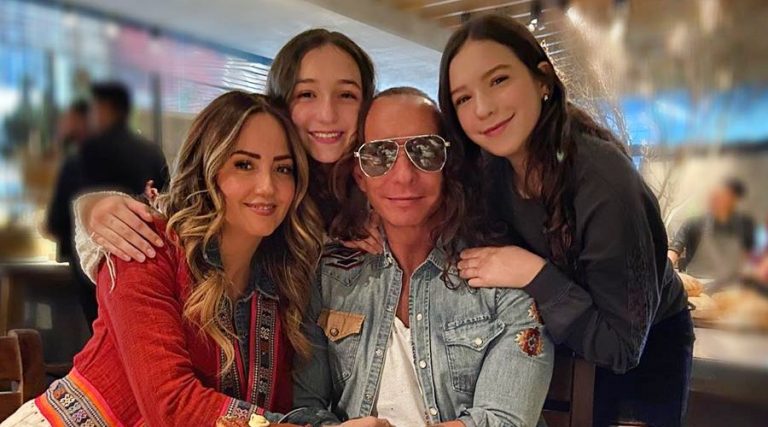 Andrea Legarreta y su familia tienen Covid-19