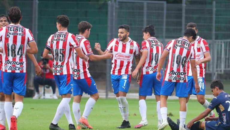 Vídeo: Chivas sub 20 humilla 7-1 a San Luis con espectacular actuación de Alexis Vega