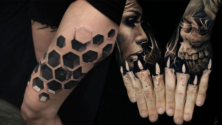 21 Increíbles tattoos 3D que te harán mirar dos veces