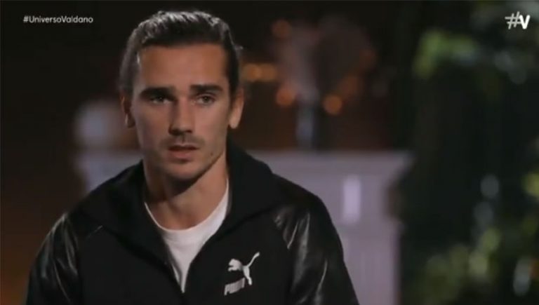 Video: Griezmann se sincera con Valdano sobre su relación con Messi