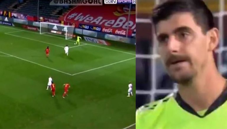 Video: Thibaut Courtois comete el peor error de toda su carrera