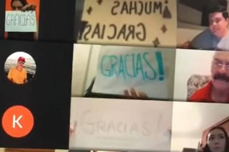 Video: Alumnos agradecen esfuerzo de su profesor en clases virtuales