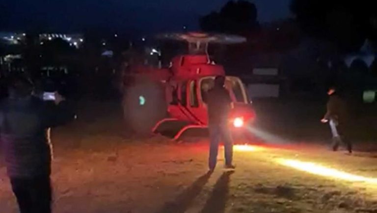 IMÁGENES FUERTES: Empresario muere al ser golpeado con la hélice de un helicóptero