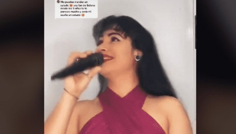 VIDEO: Encuentran a doble de Selena Quintanilla en TikTok