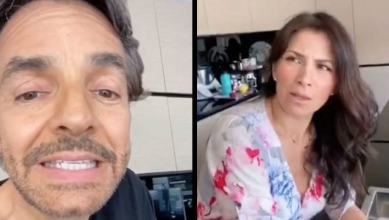 VIDEO: Eugenio Derbez hace enfurecer a Alessandra Rosaldo al confundirla con otra mujer