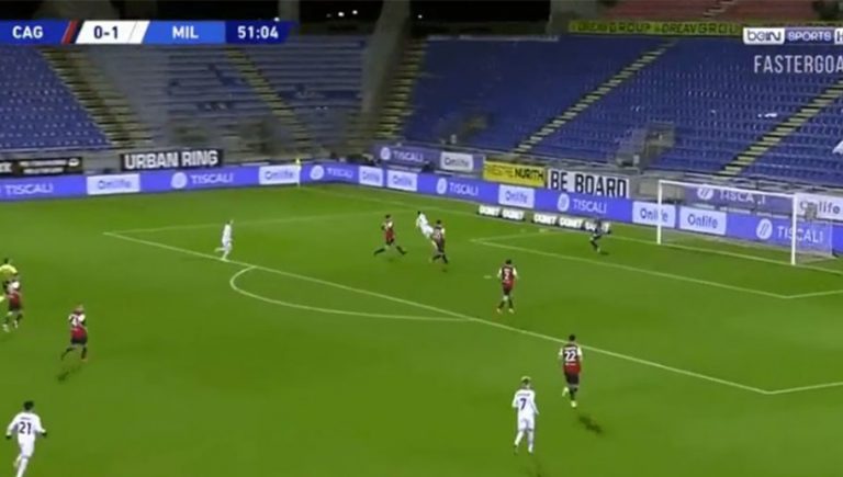 Video: Golazo espectacular de Zlatan para sellar la victoria del Milan