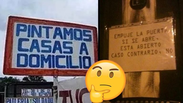 12 de carteles confusos e irónicos que te generarán más preguntas que respuestas