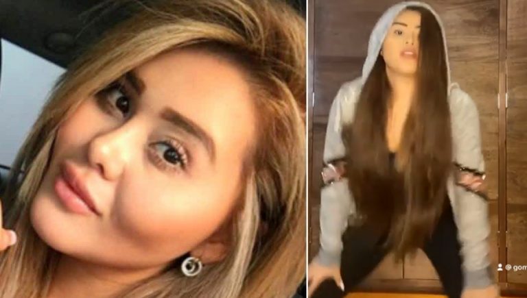 VIDEO: Gomita perrea en leggings transparentes y pide que la critiquen