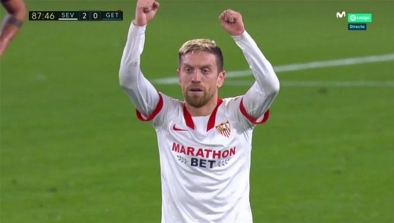 Video: Auténtico golazo del Papu Gómez en su debut con el Sevilla