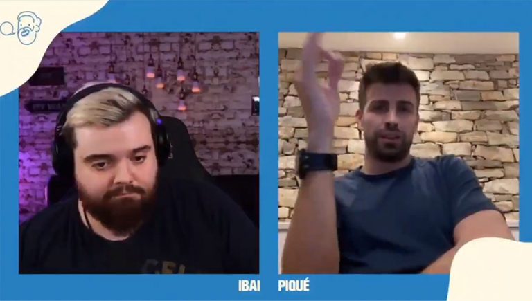 Video: Piqué deja callado a Ibai después de que el Streamer le recordara sus fracasos