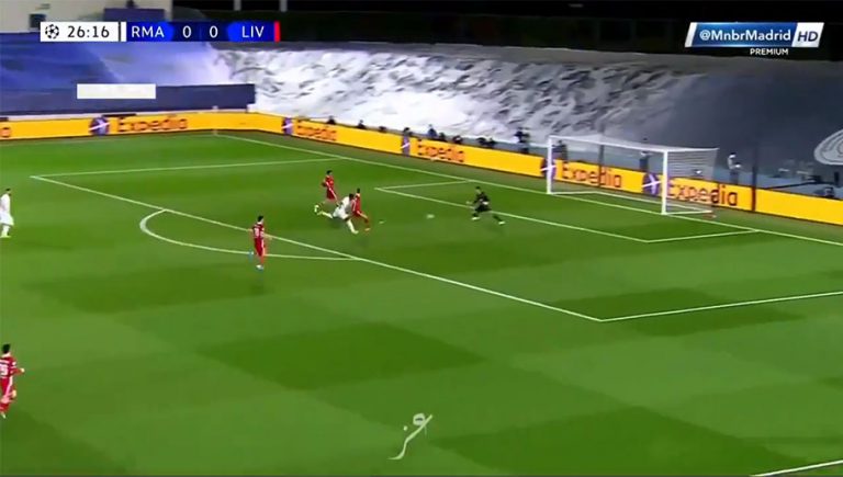 Video: Golazo de Vinicius al Liverpool tras espectacular pase de Kroos