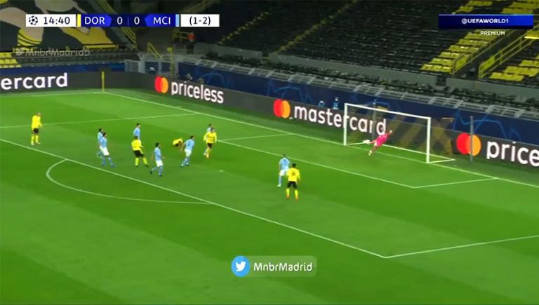 Video: El golazo de Jude Bellingham, la nueva joya de 17 años del Dortmund, ante el Manchester City