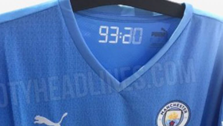 Se filtra la indumentaria conmemorativa del Manchester City en honor al ‘Kun’ Agüero