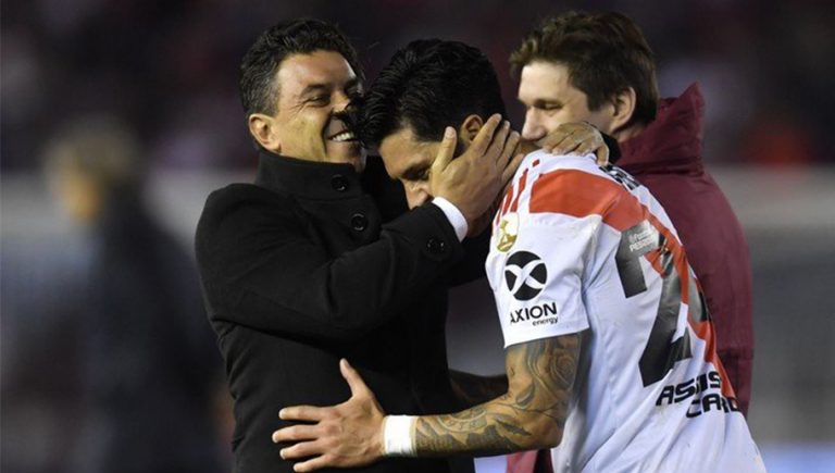 Enzo Pérez, lesionado, va de portero: River Plate jugará ante Santa Fe sin porteros por covid