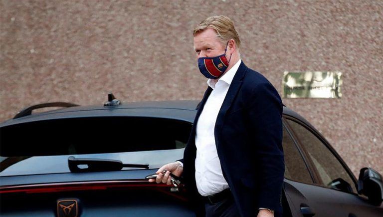 Ronald Koeman termina en el hospital por su posible despido