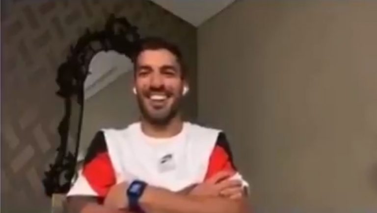 Video: Luis Suárez se burla de Bartomeu y Koeman por su salida del Barcelona