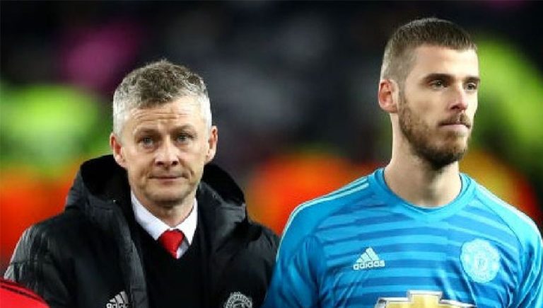 ¿Arrepentido? Solksjaer admite que pensó en cambiar a David De Gea antes de la tanda de penales