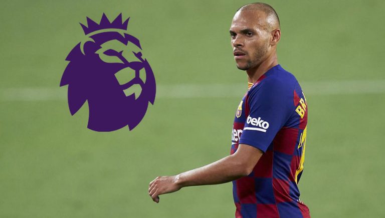 Los 4 equipos de la Premier League que se pelean por contratar a Martin Braithwaite