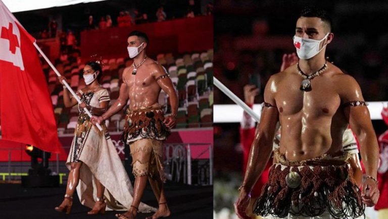 VIRAL: El mensaje detrás del vestuario de Pita Taufatofua en la apertura de los Juegos Olímpicos